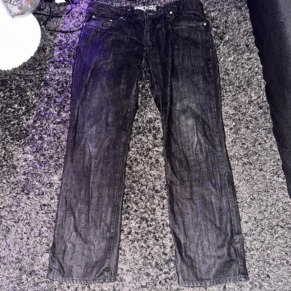 Kenneth Cole Men's Black Jeans