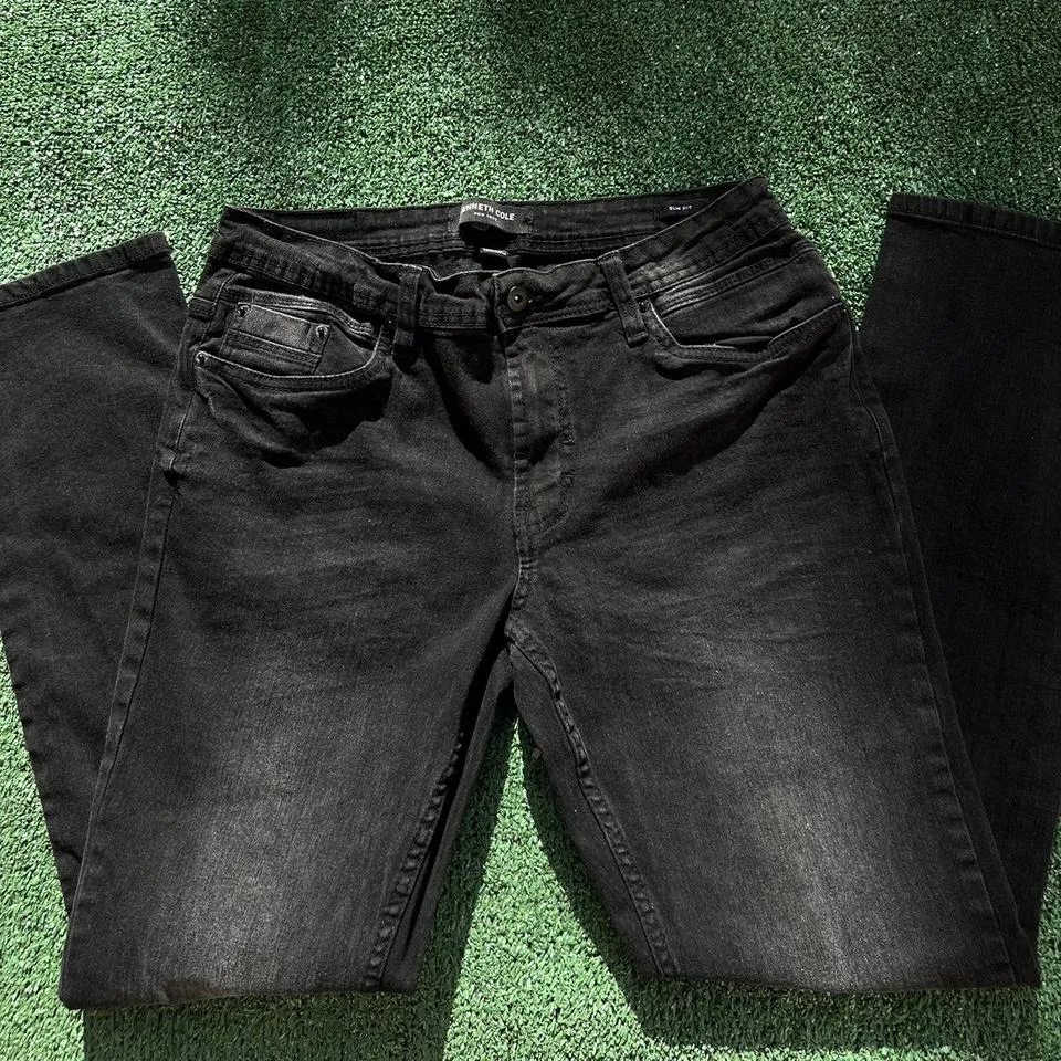 Kenneth Cole Men's Black Jeans