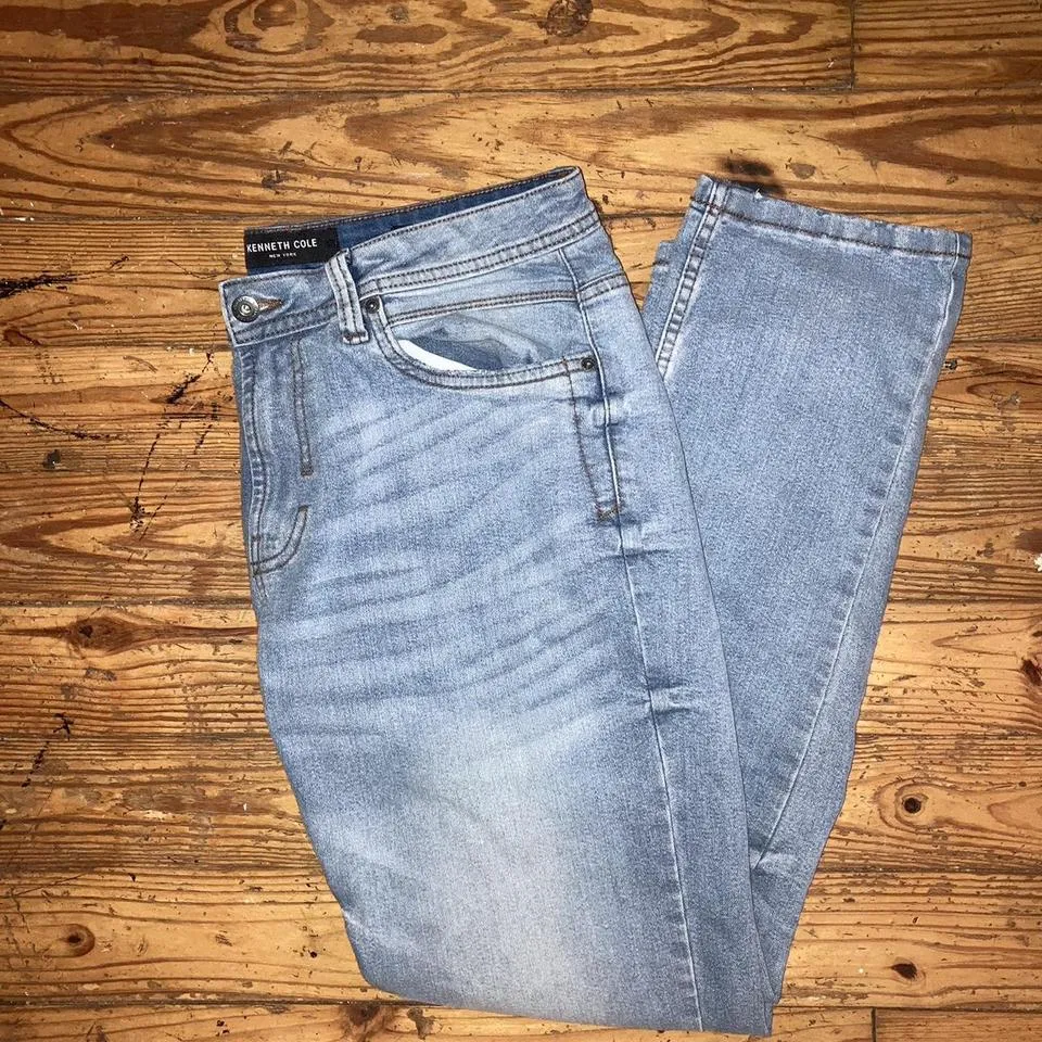 Kenneth Cole Men's Blue Jeans