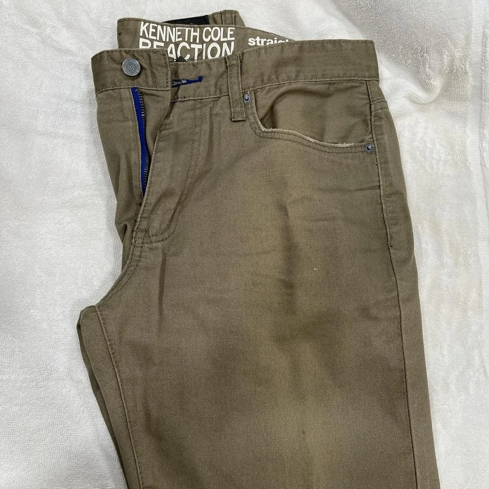 Kenneth Cole Men's Khaki Jeans