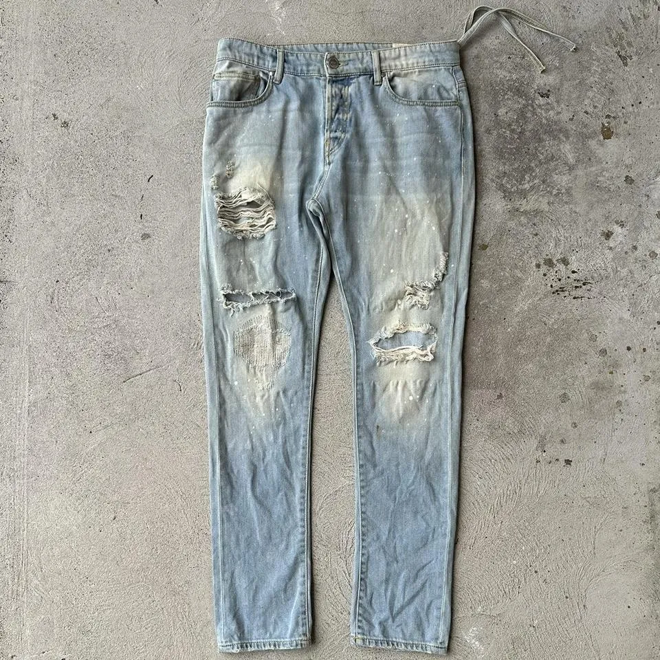 Kith Men's Blue and Navy Jeans