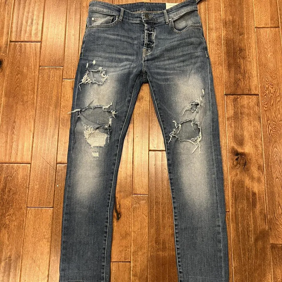 Kith Men's Blue and Navy Jeans