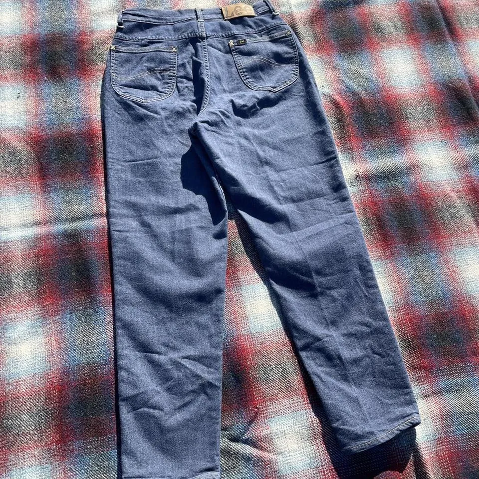 Lee Men's Navy Jeans