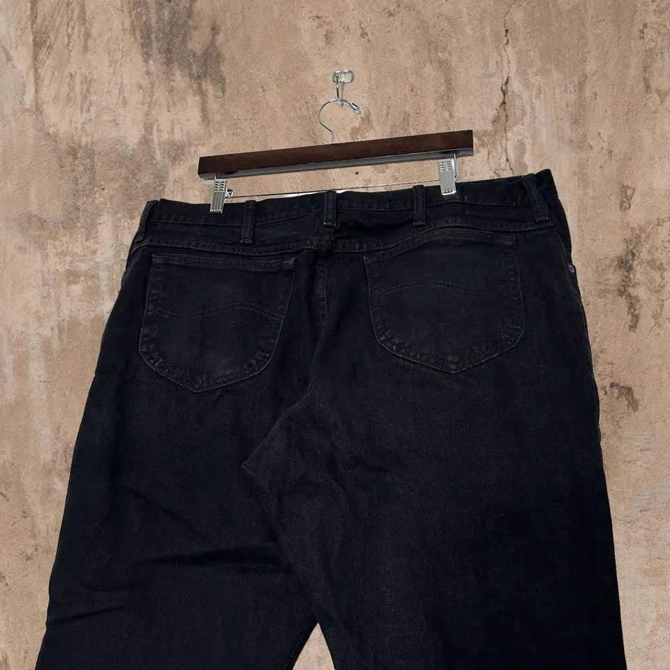 Lee Men's Black and Yellow Jeans