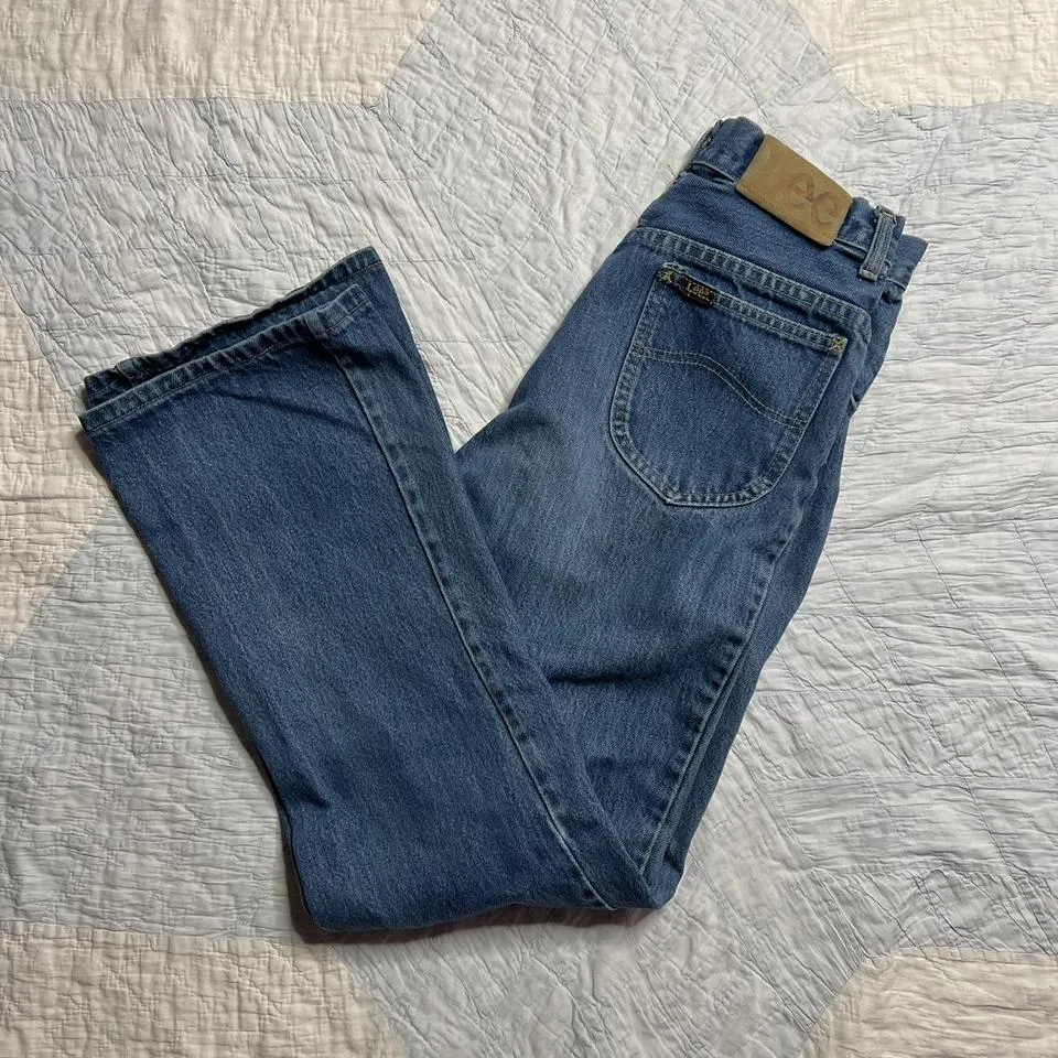 Lee Men's Blue and Navy Jeans