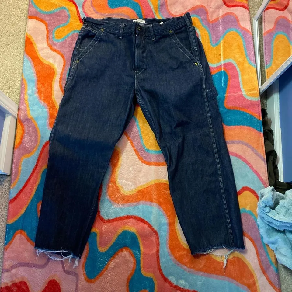 Lee Men's Navy Jeans