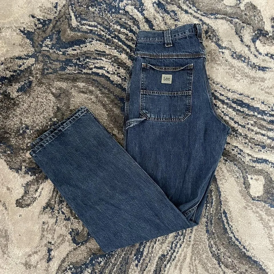 Lee Men's Navy Jeans