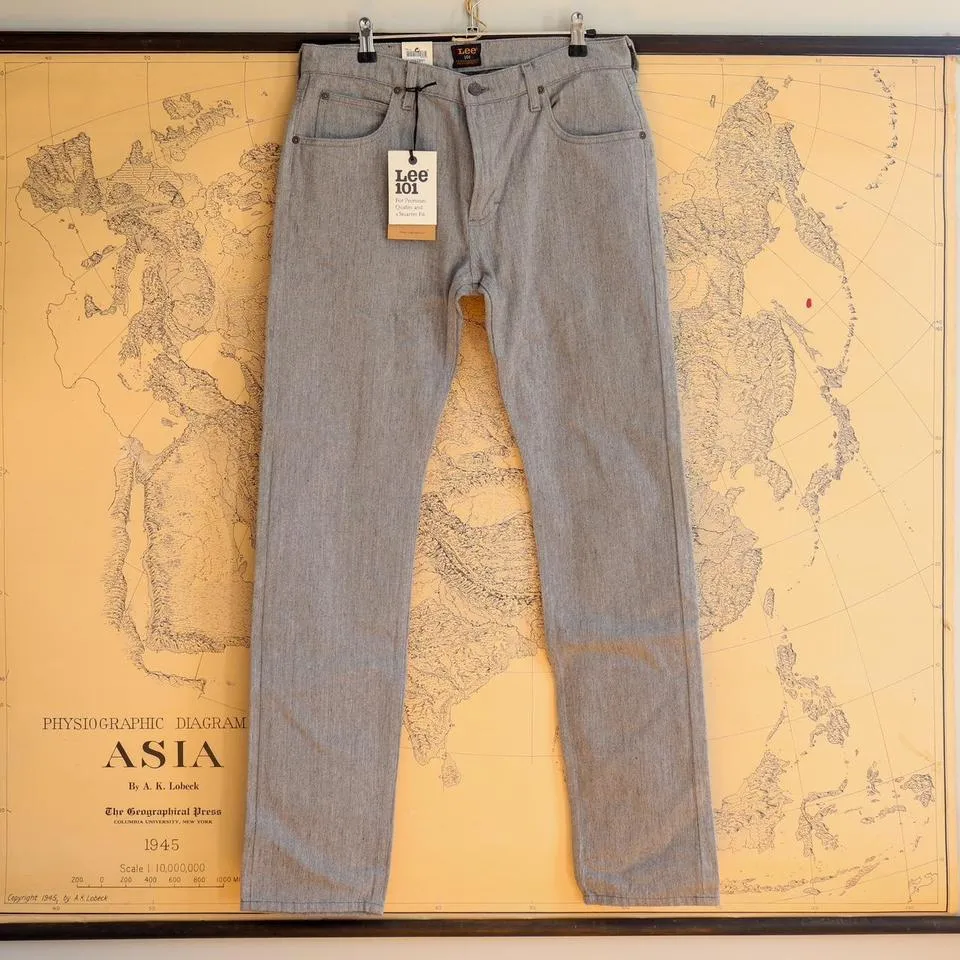 Lee Men's Grey Jeans