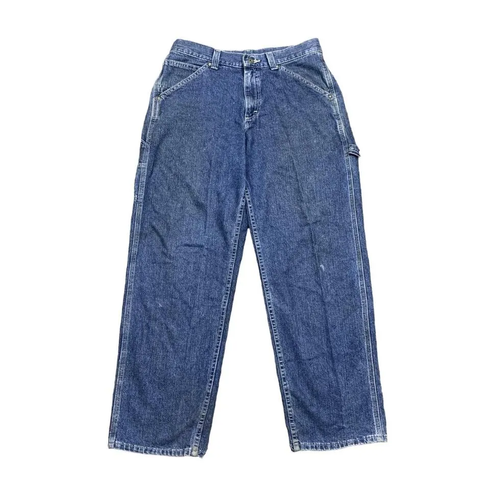 Lee Men's Blue and Navy Jeans