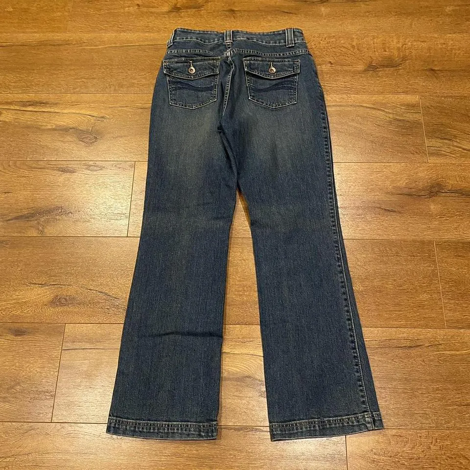 Lee Men's Blue and Navy Jeans
