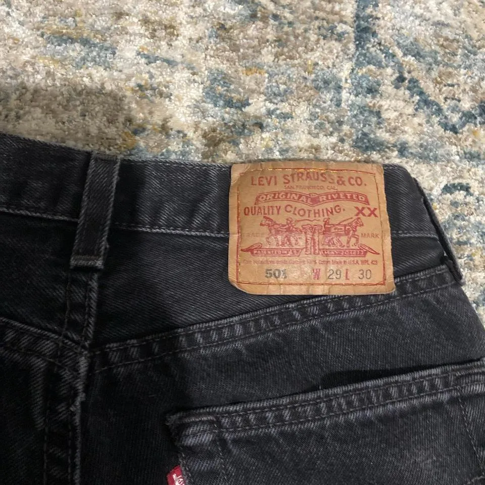 Levi's Men's Black Jeans