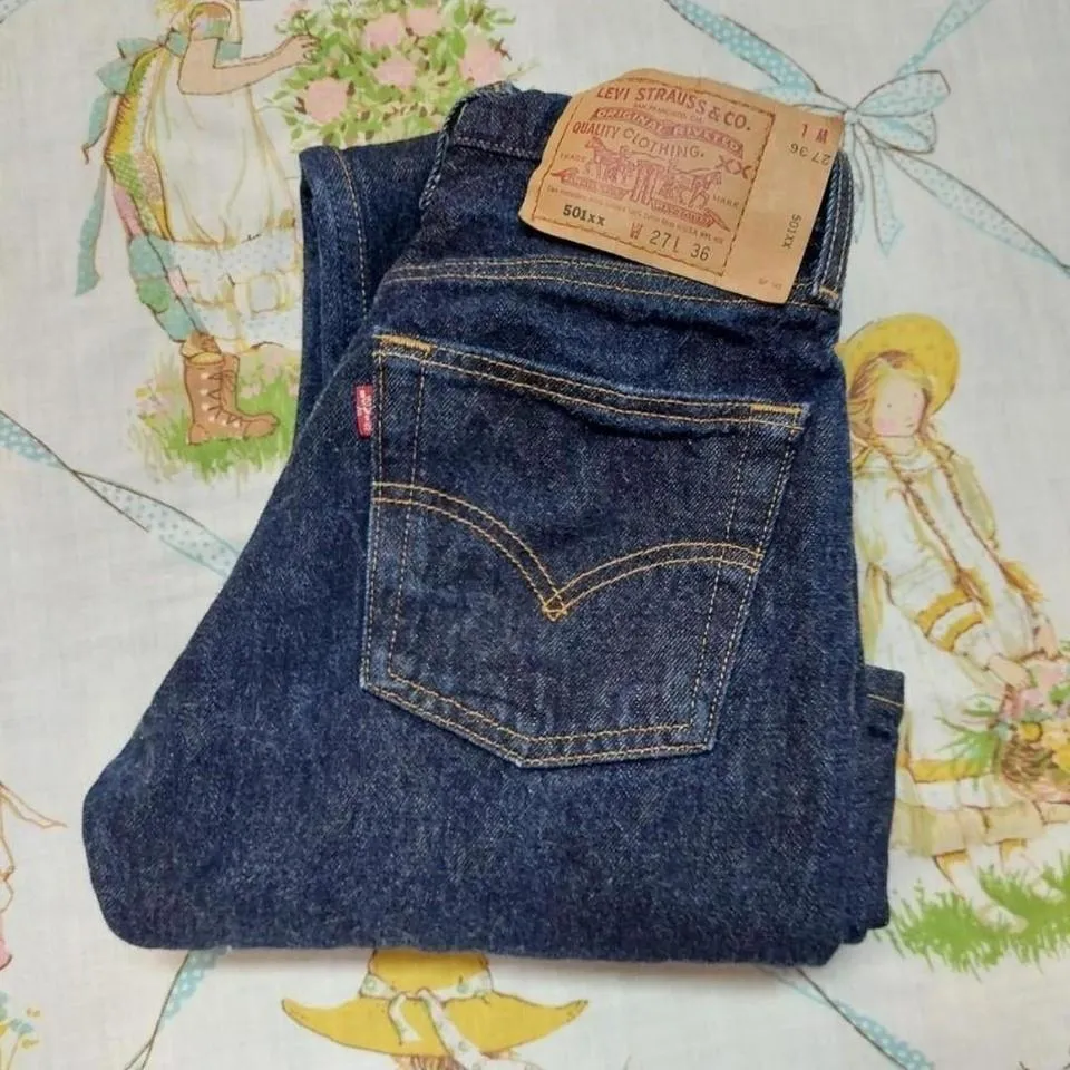 Levi's Men's Navy Jeans