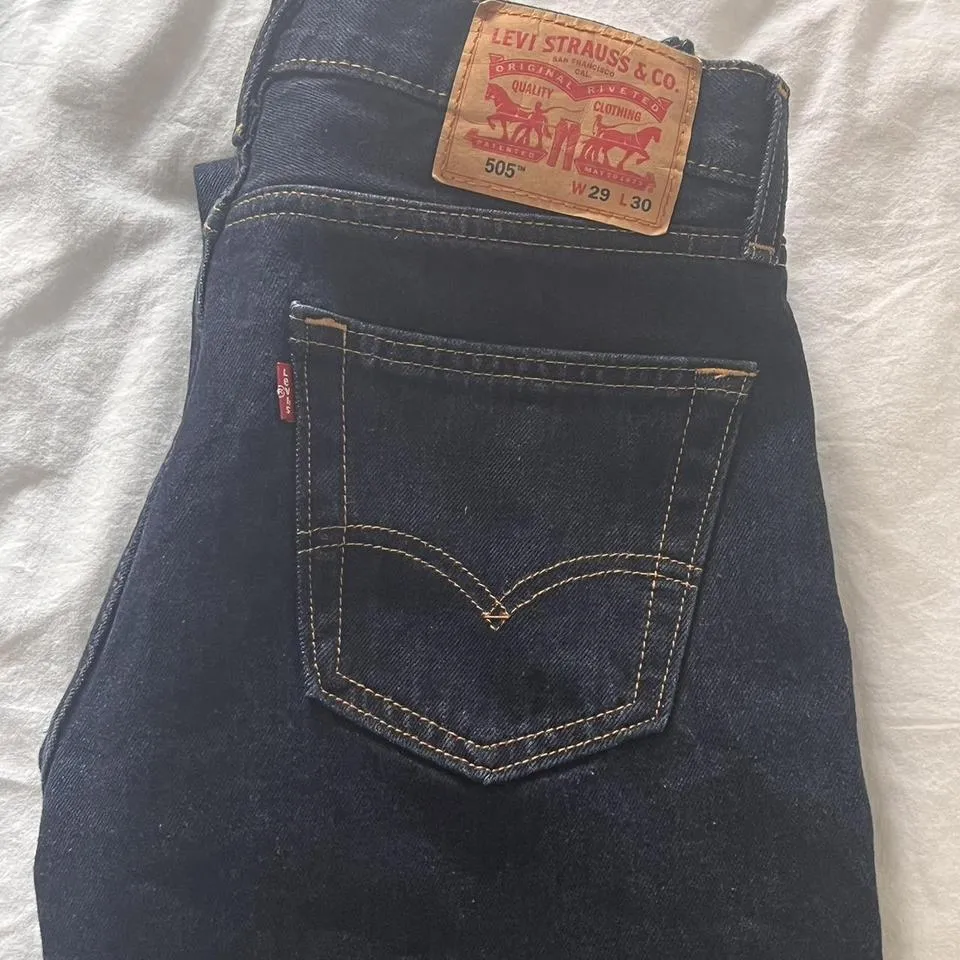 Levi's Men's Navy Jeans