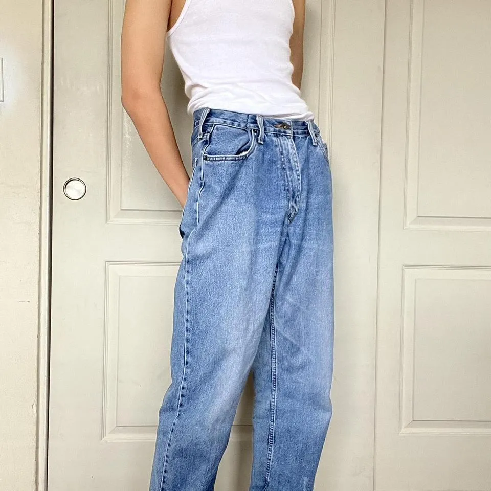 Levi's Men's Blue and Navy Jeans
