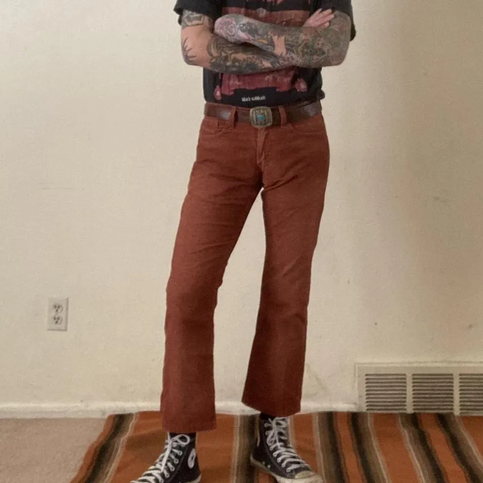 Levi's Men's Burgundy Jeans