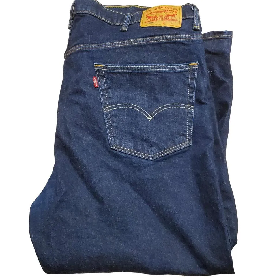 Levi's Men's Navy Jeans