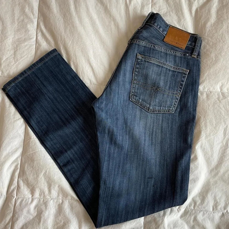 Lucky Brand Men's Navy Jeans