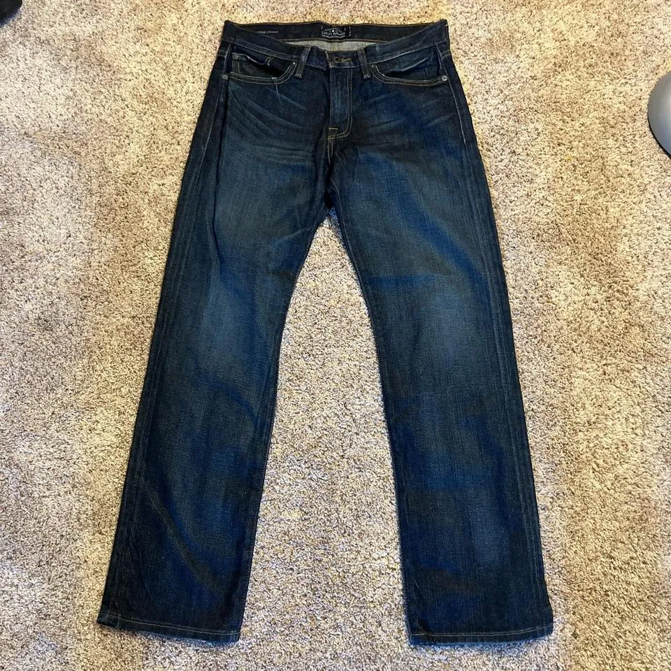 Lucky Brand Men's Navy Jeans