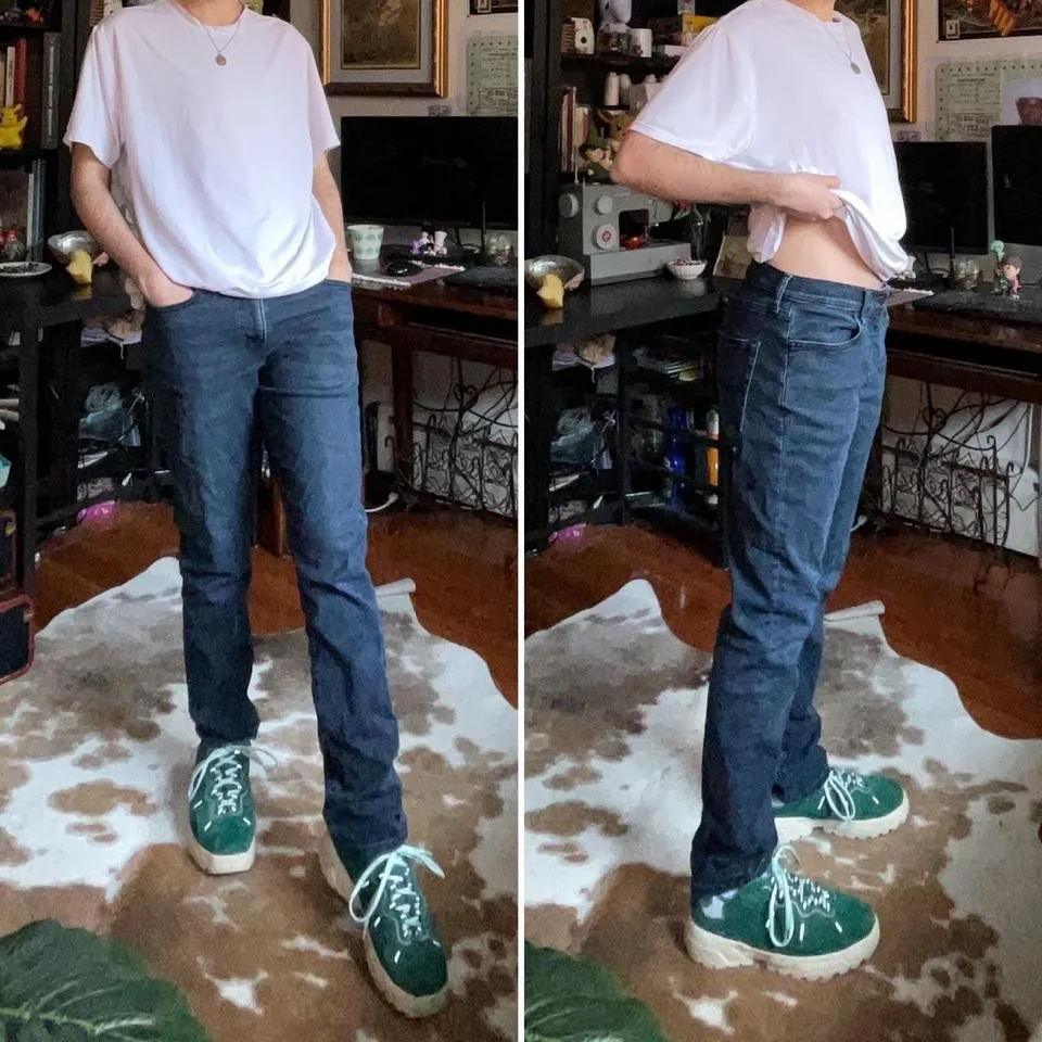 Lucky Brand Men's Navy Jeans