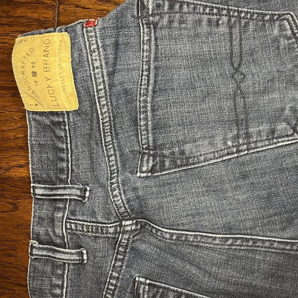 Lucky Brand Men's Navy and Red Jeans