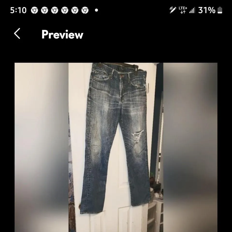 Lucky Brand Men's Blue Jeans