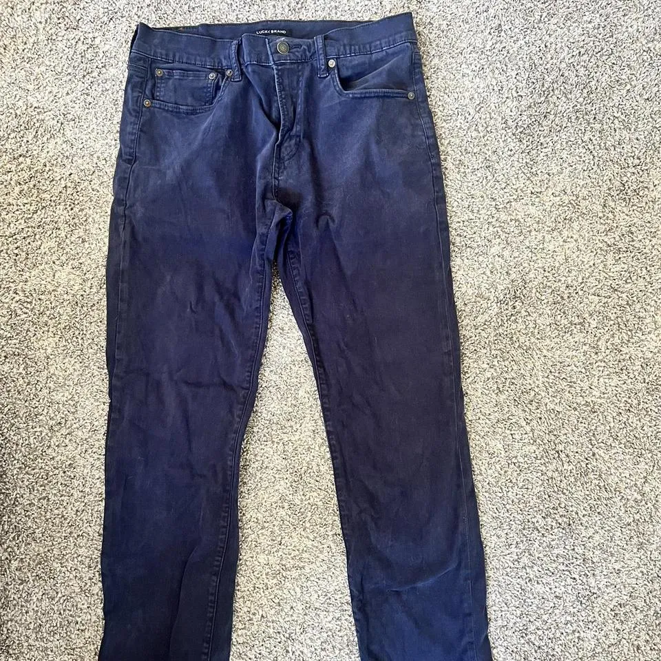 Lucky Brand Men's Navy Jeans