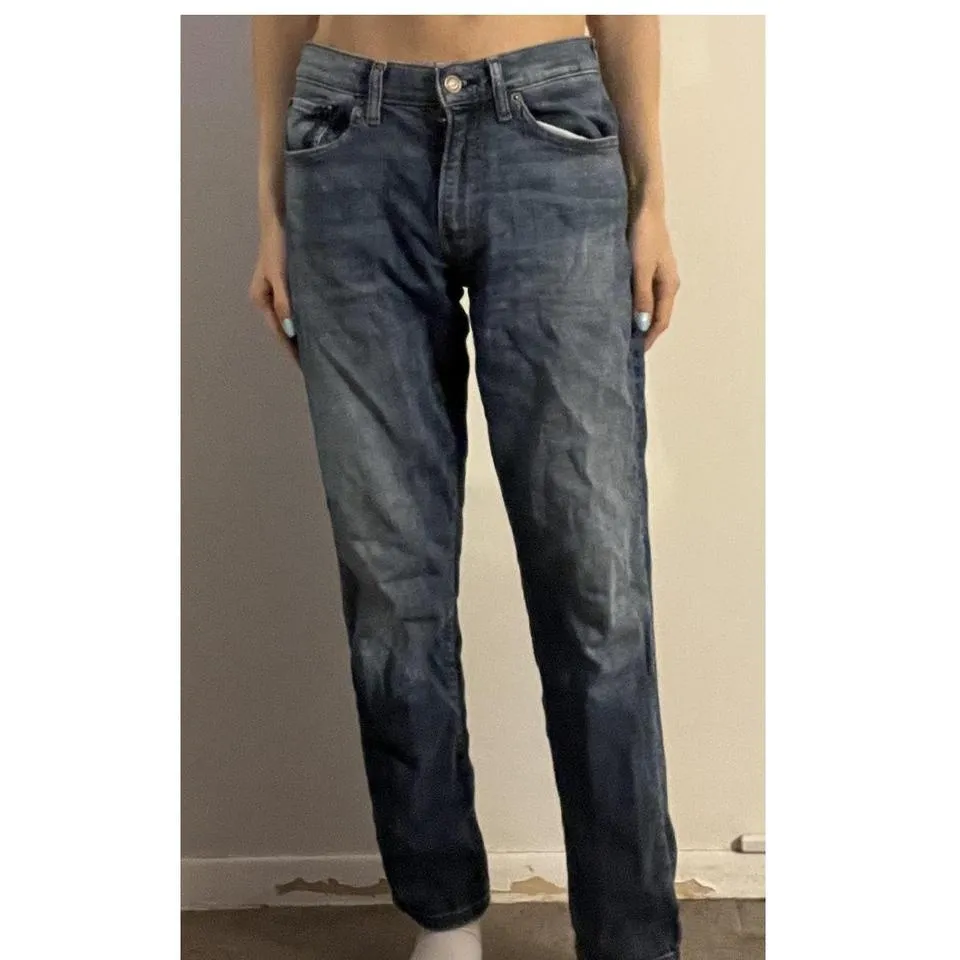 Lucky Brand Men's Blue and Navy Jeans