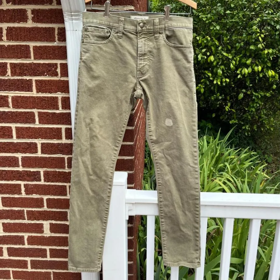 Madewell Men's Green Jeans