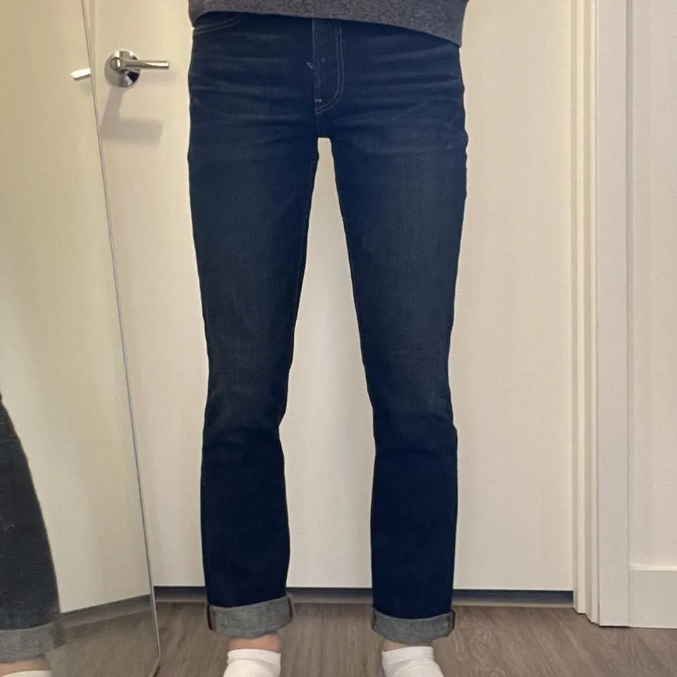 Madewell Men's Blue and Navy Jeans