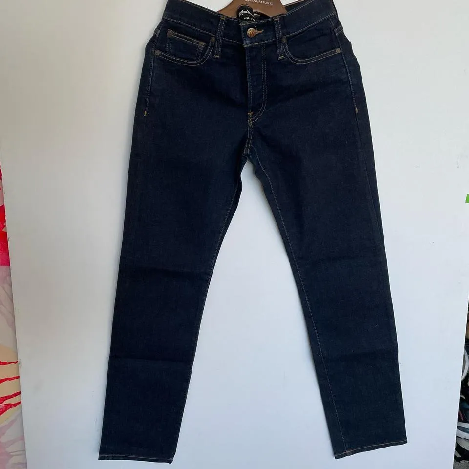 Madewell Men's Navy Jeans