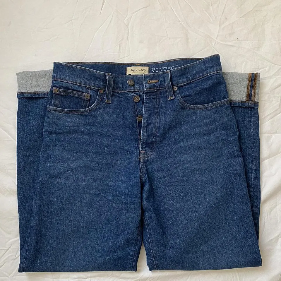 Madewell Men's Navy Jeans