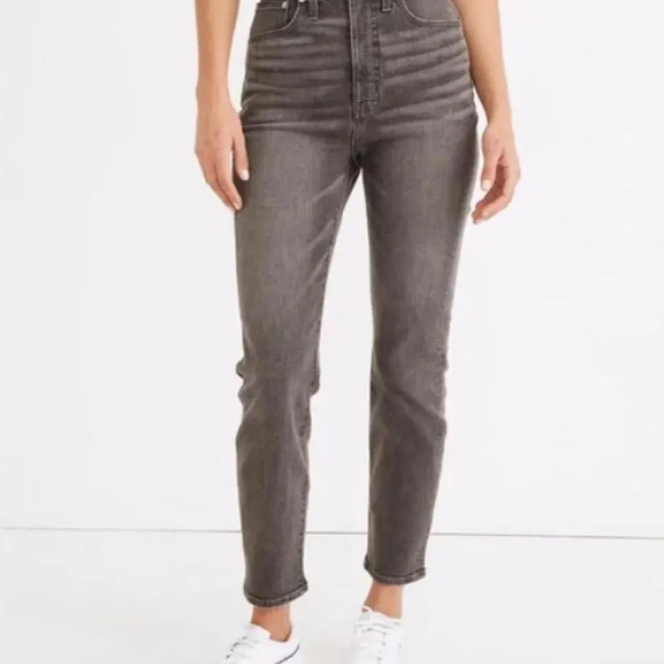 Madewell Men's Grey and Brown Jeans