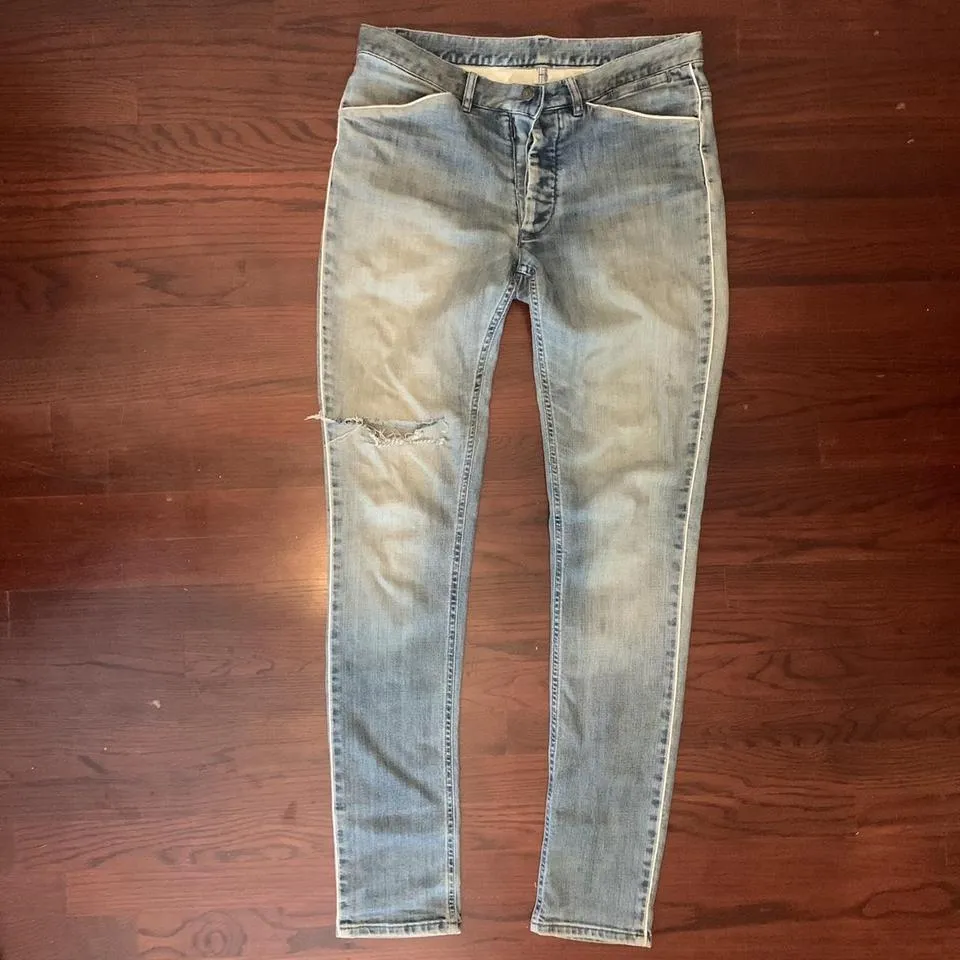 Maison Margiela Men's Blue Jeans
