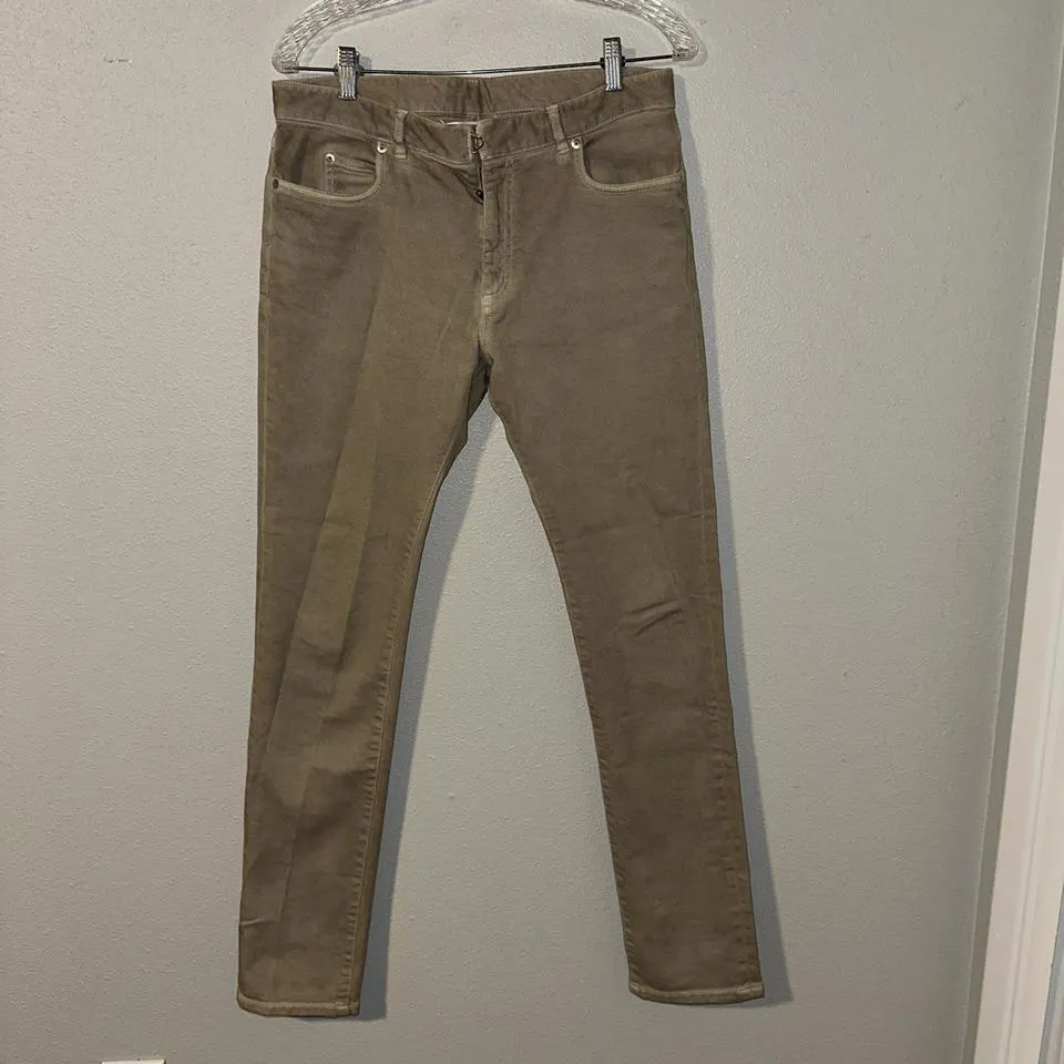 Maison Margiela Men's Cream Jeans