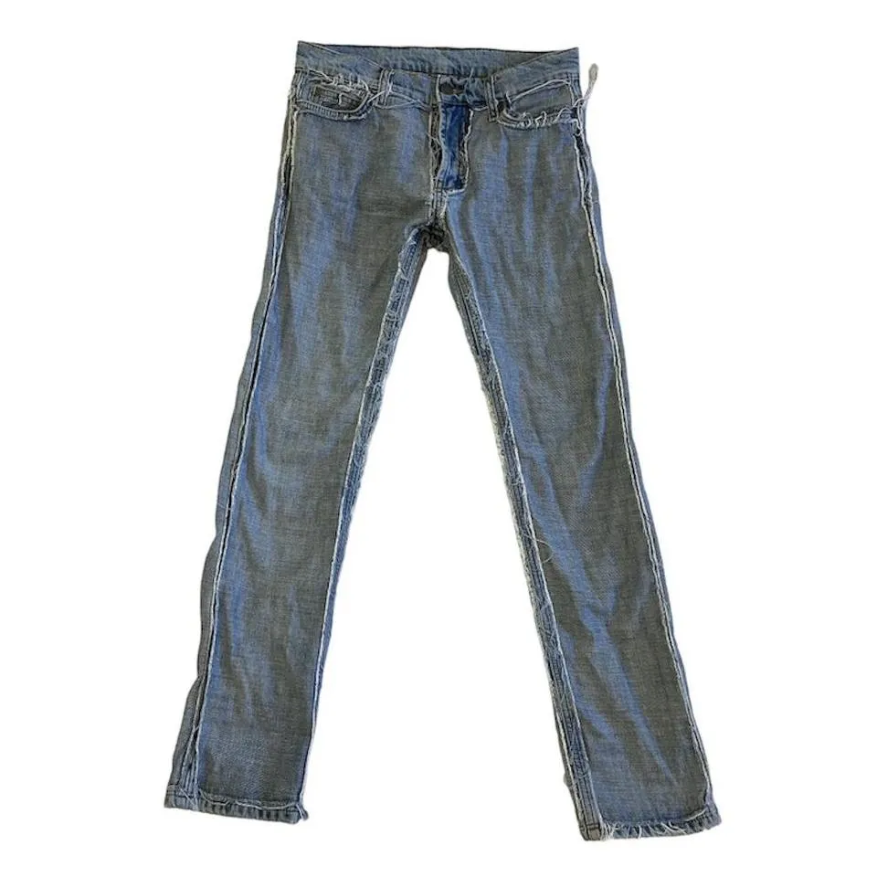 Maison Margiela Men's Blue and Navy Jeans