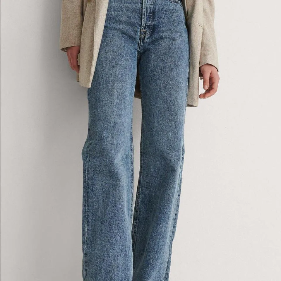 Mango Men's Navy Jeans