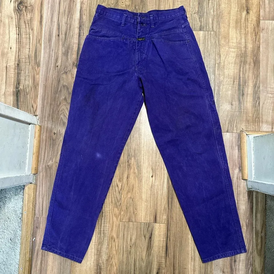 Marithé + François Girbaud Men's Purple Jeans