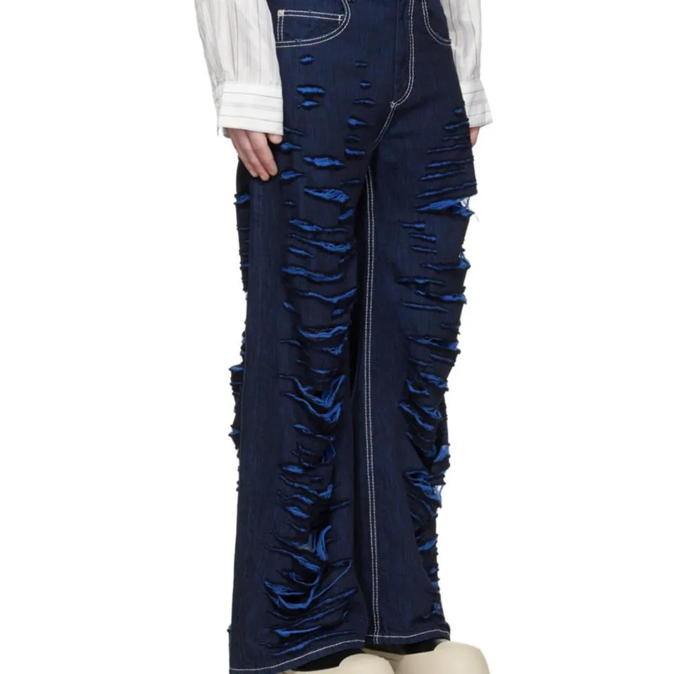 Marni Men's Blue and Navy Jeans