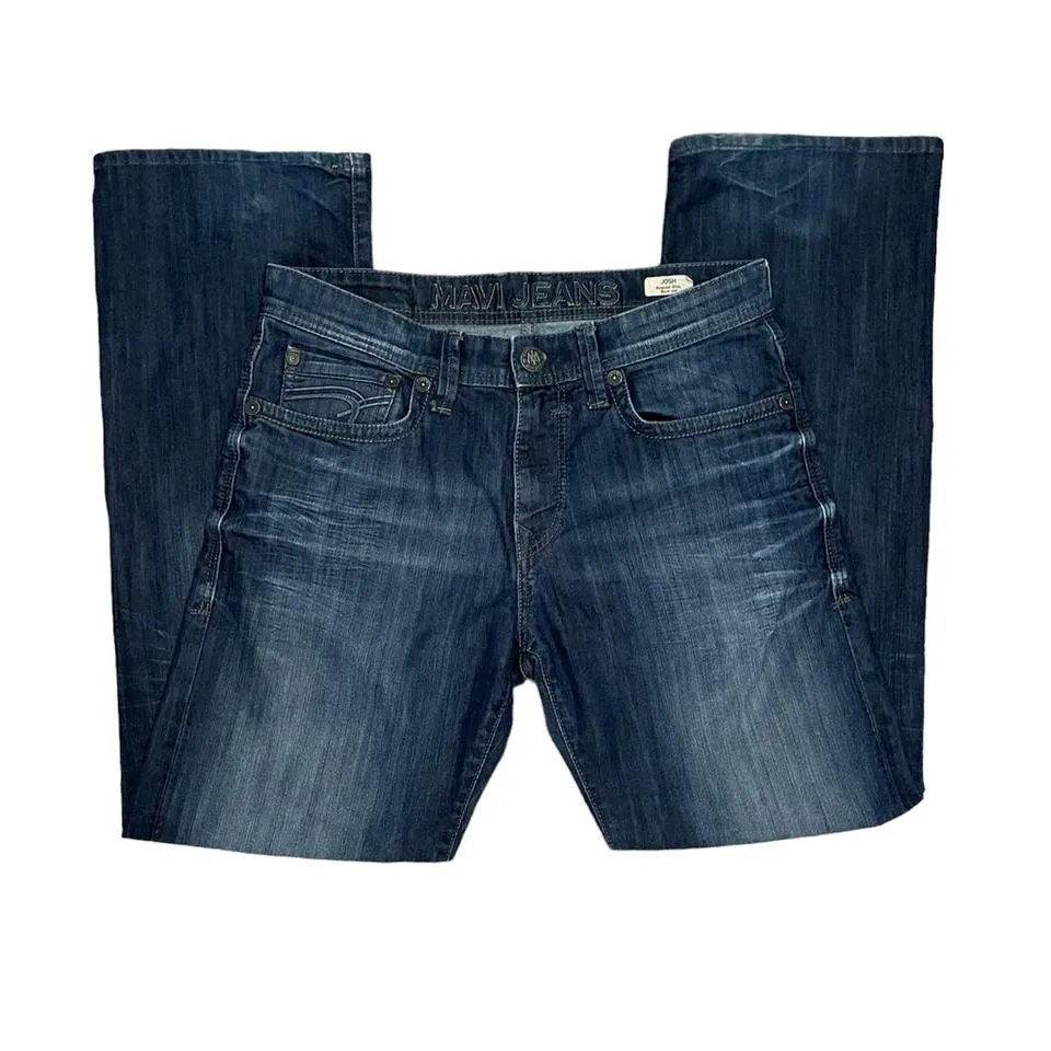 Mavi Men's Blue and Navy Jeans