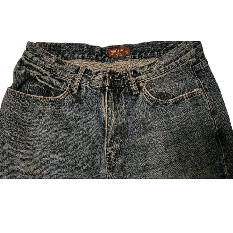 Michael Kors Men's Navy and Blue Jeans