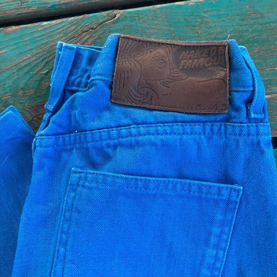 Naked & Famous Denim Men's Blue Jeans