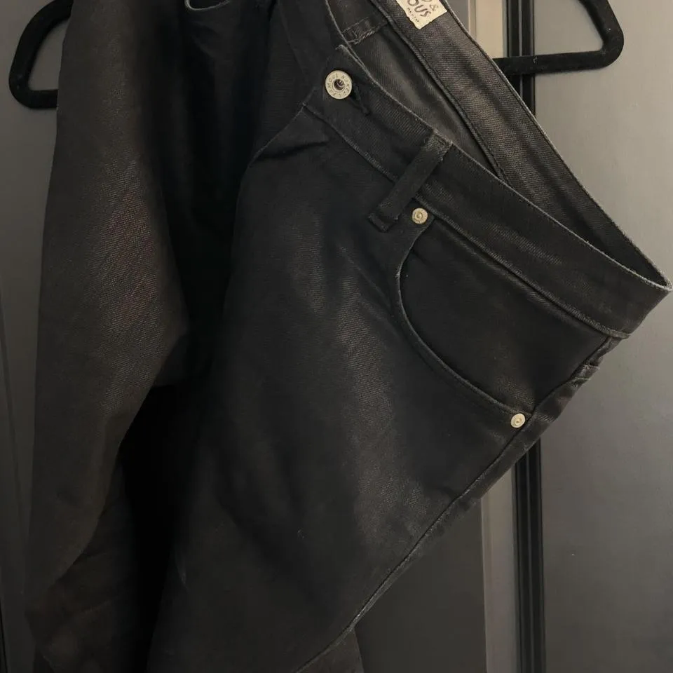 Naked & Famous Denim Men's Black Jeans