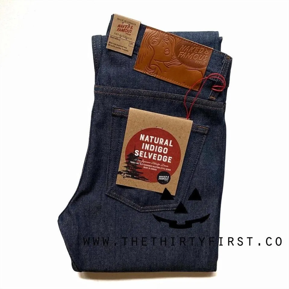 Naked & Famous Denim Men's Blue Jeans