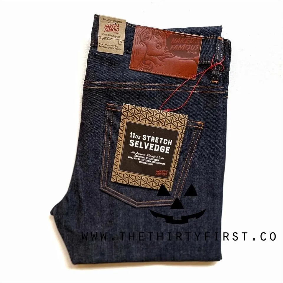 Naked & Famous Denim Men's Blue Jeans