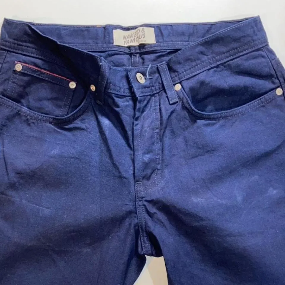 Naked & Famous Denim Men's Blue Jeans