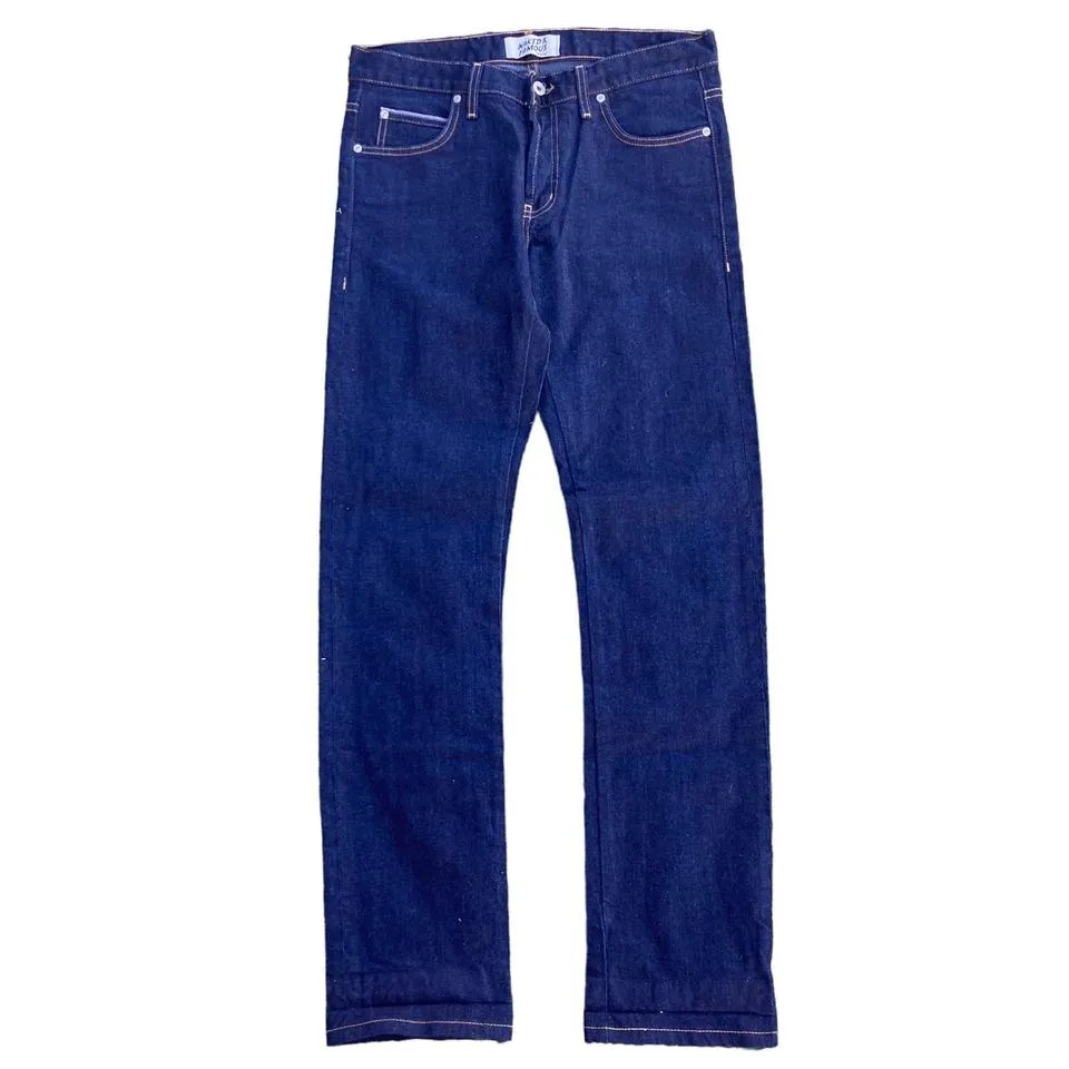 Naked & Famous Denim Men's Navy Jeans