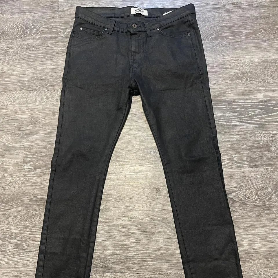 Naked & Famous Denim Men's Black Jeans