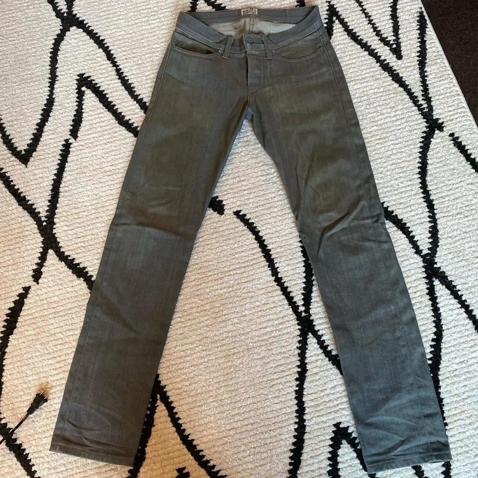 Naked & Famous Denim Men's Grey Jeans