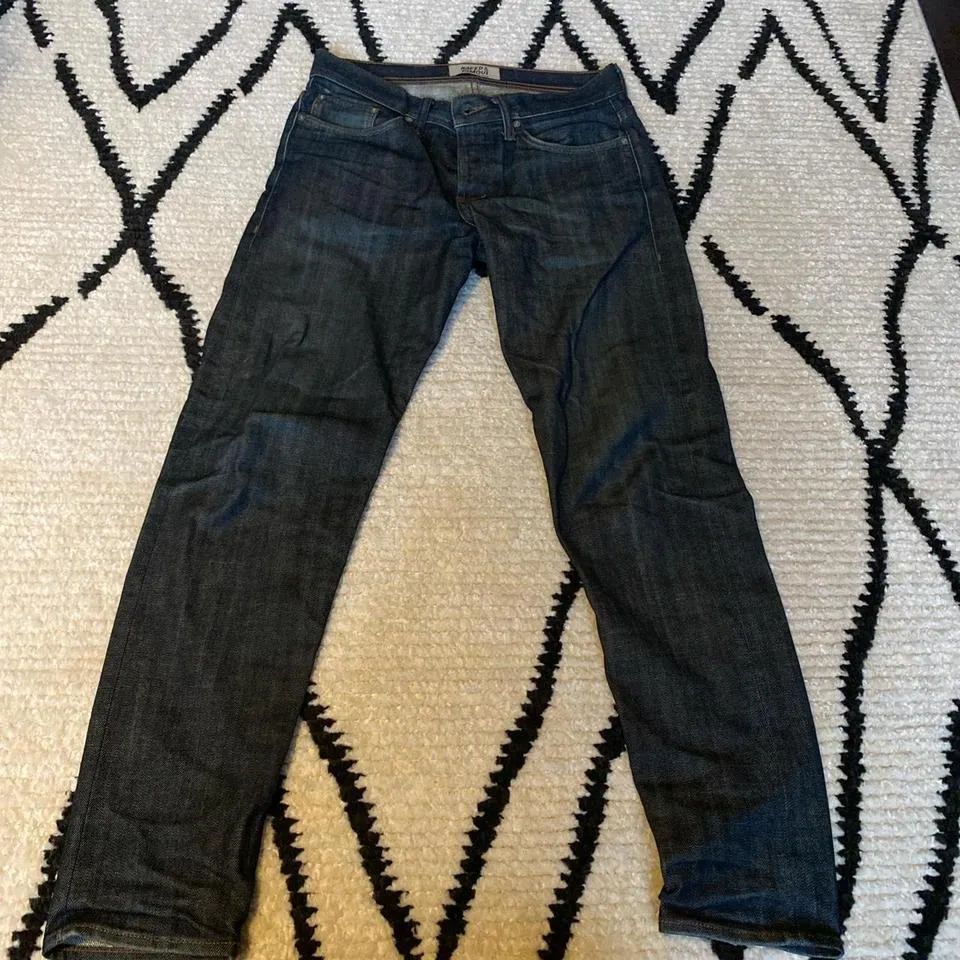 Naked & Famous Denim Men's Navy Jeans