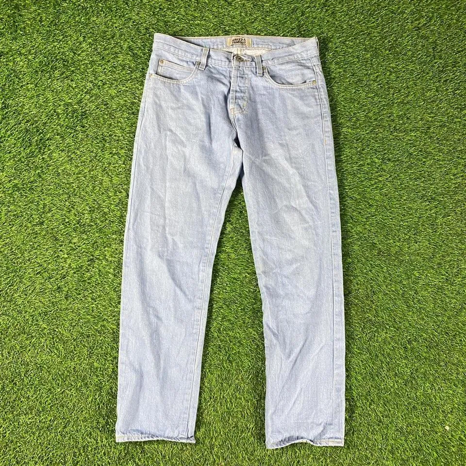 Naked & Famous Denim Men's Blue Jeans